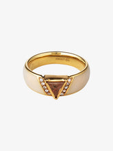 Load image into Gallery viewer, Rivera Enamel Princess Diamond Ring