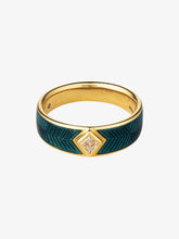 Load image into Gallery viewer, Enamel Kite Diamond Slice Band