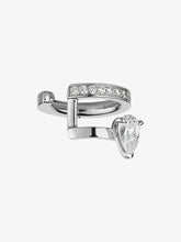 Load image into Gallery viewer, Serti sur Vide Earring
