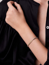 Load image into Gallery viewer, Diamond 11 Silk Silver Bracelet
