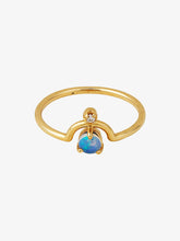 Load image into Gallery viewer, Nestled Opal &amp; Diamond Ring
