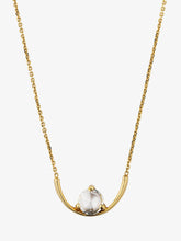 Load image into Gallery viewer, Rosecut Diamond Arc Necklace
