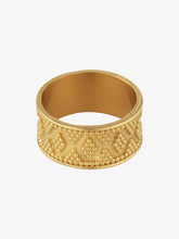 Load image into Gallery viewer, Granulated Nona Cigar Band Ring
