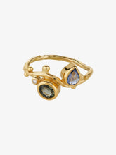 Load image into Gallery viewer, Sapphire seafire ring
