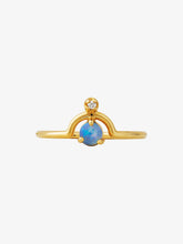 Load image into Gallery viewer, Nestled Opal &amp; Diamond Ring
