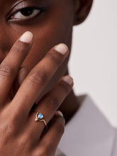 Load image into Gallery viewer, Nestled Opal &amp; Diamond Ring

