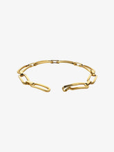 Load image into Gallery viewer, Bracelet medium chain handcrafted in gold
