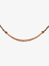 Load image into Gallery viewer, Diamond Bar Silk Necklace
