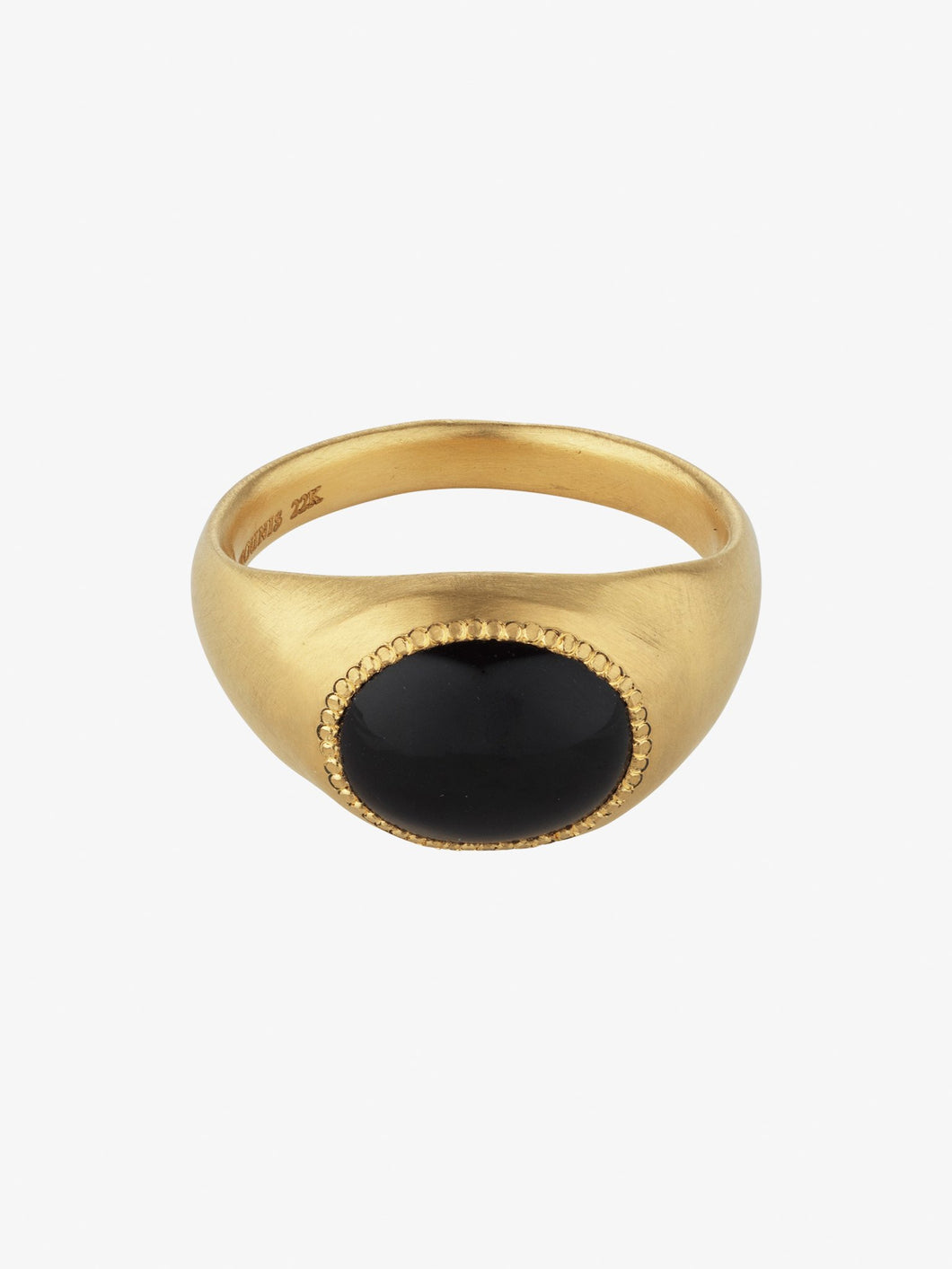 Black Tourmaline Roz Ring