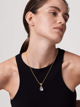 Load image into Gallery viewer, Moonstone Tear Pendant
