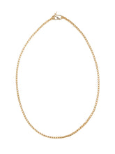 Load image into Gallery viewer, Solo Loop-in-loop Chain with Diamond 'S' Clasp
