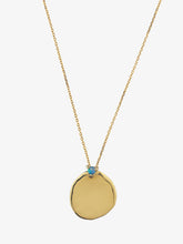 Load image into Gallery viewer, XL Opal Disc Necklace
