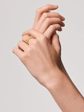 Load image into Gallery viewer, Granulated Nona Cigar Band Ring
