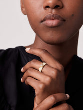 Load image into Gallery viewer, Rivera Enamel Princess Diamond Ring
