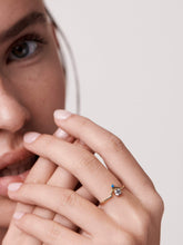 Load image into Gallery viewer, Small Nestled Opal &amp; Diamond ring
