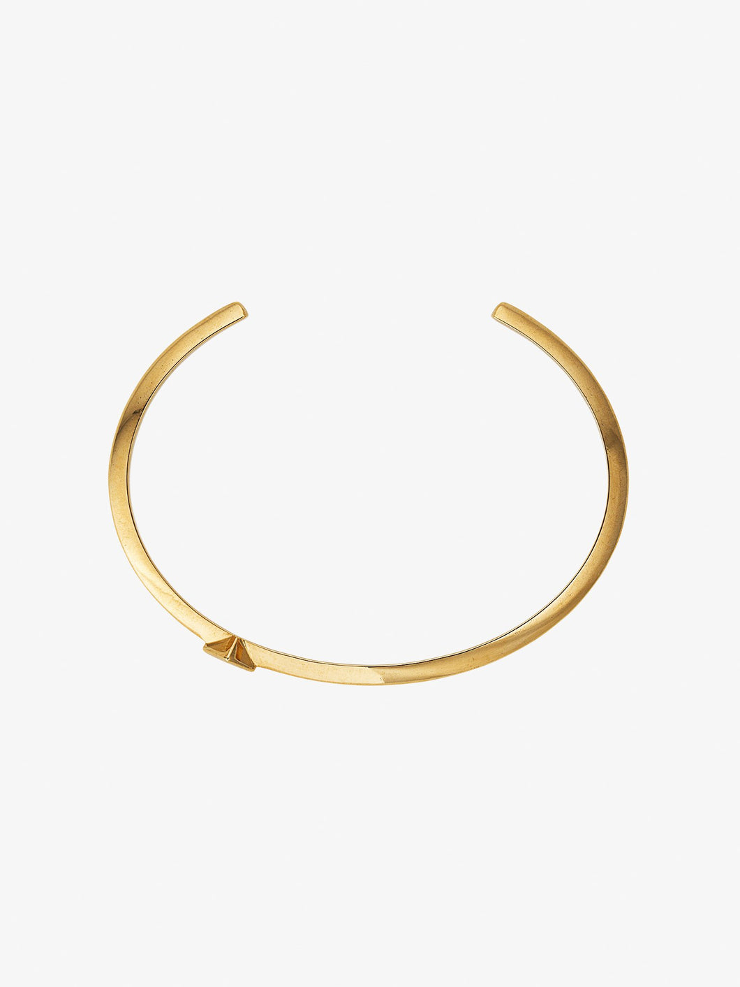 18k gold Carre Offset Cuff