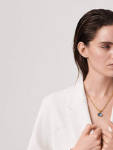 Load image into Gallery viewer, Aquamarine Oval Pendant
