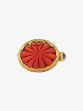 Load image into Gallery viewer, Coral cocktail ring

