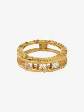 Load image into Gallery viewer, L'amore Deco Moon Ring, Three
